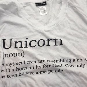 Unicorn vneck